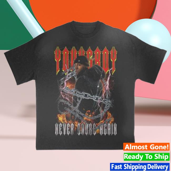 Official Youngboy Never Broke Again Merch Store Shop Yb Demon Time - Attractive Shirt NeverBrokeAgain