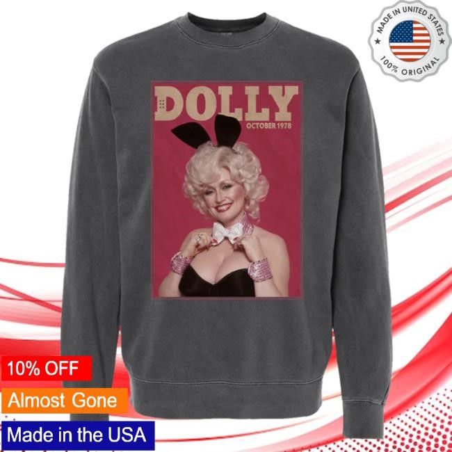 Official Dolly Parton Merch Store Shop Dolly Parton Dolly Bunny Crew neck DollyParton