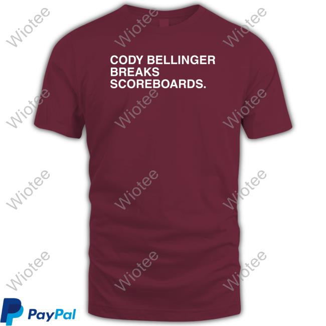 Official Cody Bellinger Breaks Scoreboards T Shirt Official Obvious Shirts Cody Bellinger Breaks Scoreboards Tee