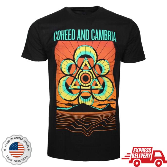 Official MerchBar Coheed And Cambria Merch Bar Coheed & Cambria Desert Dimension Shirt New