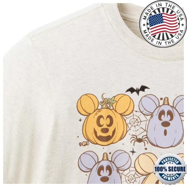 Official Disney Store Mickey Mouse Jack-o'-Lantern Shirt for Women