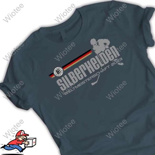 Official Deutscher Eishockey-Bund Merch Silberhelden Weltmeisterschaft 2023 T-Shirt