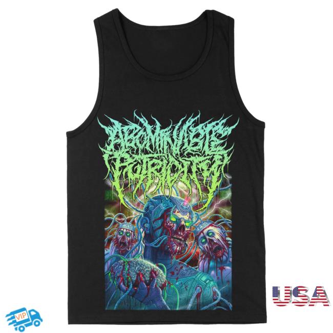 Official Indie Merch Store Shop Abominable Putridity "Visual Tyranny" Shirt New Indiemerchstore Official Indie Merch Store Shop Abominable Putridity "Visual Tyranny" Popover Shirt Indiemerchstore