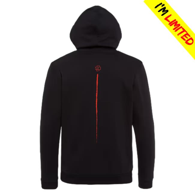 Official Rammstein Merch Zeig Dich Rammstein Pullover Hoodie Official Zeig Dich Rammstein Hooded Sweatshirt