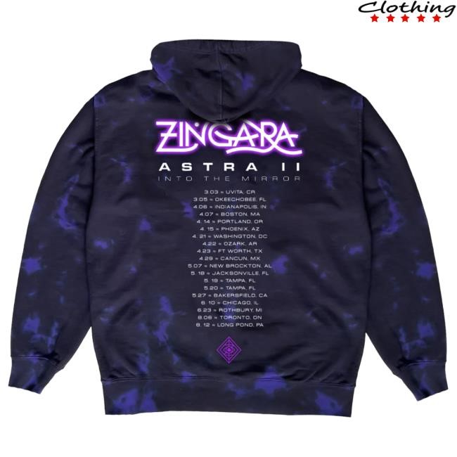 Official Zingara Merch Shop Zingara Astra II - Tie Dye Tour Hoodies Official Zingara Merch Shop Zingara Astra II - Tie Dye Tour Crewneck Sweatshirt