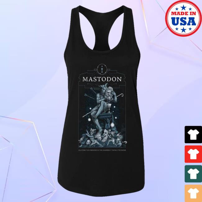 Official Mastodon Rocks Merch Store Mastodon Teadrinker Racerback Tank Attractive Shirt Mastodonrocks