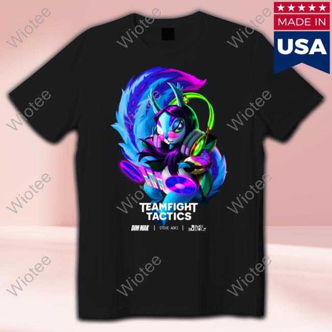 Riot Games Merch Teamfight Tactics Remix Rumble Steve Aoki Dim Mak Worldwide Tee
