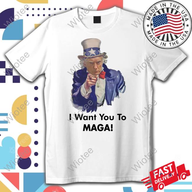 Right Wing Things Shop Fit Uncle Donald Trump I Want You To MAGA Shirt Josh Dunlap ULTRA-MAGA