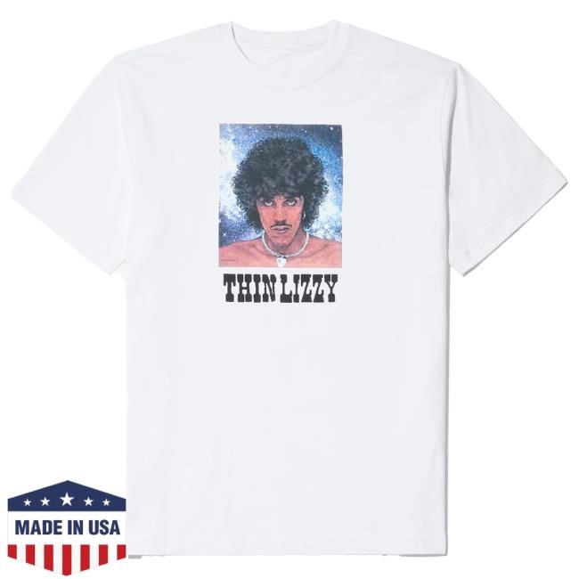 Urban Crowd Artwork Portrait Tee By Noah NYC x Thin Lizzy