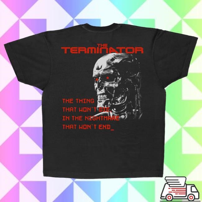 Official Complex Merch Store Screen Stars The Terminator - Big Skull SS Tees