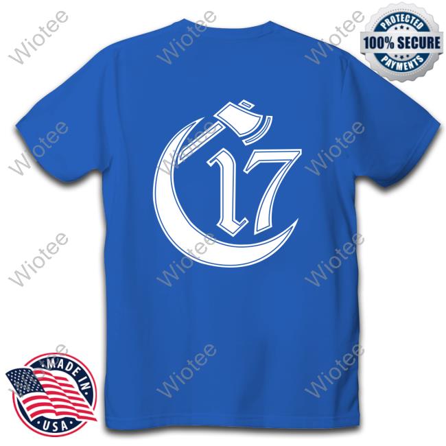 Chapter 17 - Embroidered T-Shirt - Metal logo 2023 Chapter 17 - Embroidered Crewneck Sweatshirt - Metal logo 2023