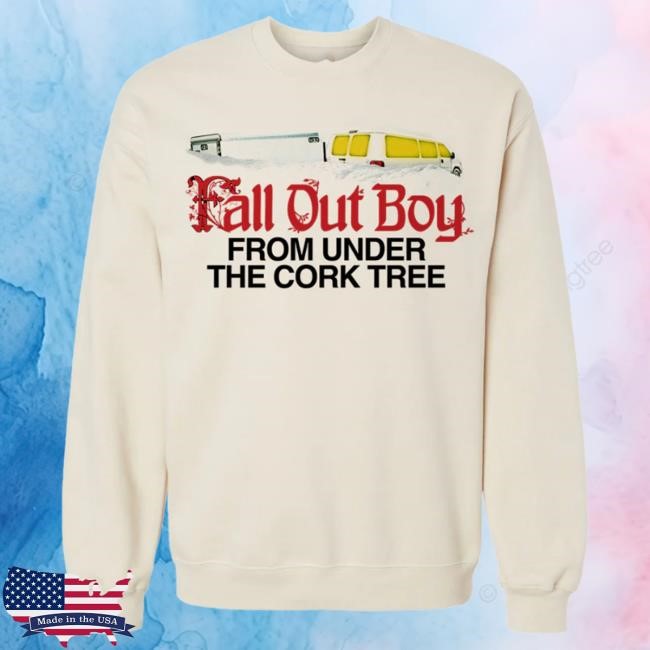 Official Fall Out Boy Merch Store Van Crew Neck FallOutBoy