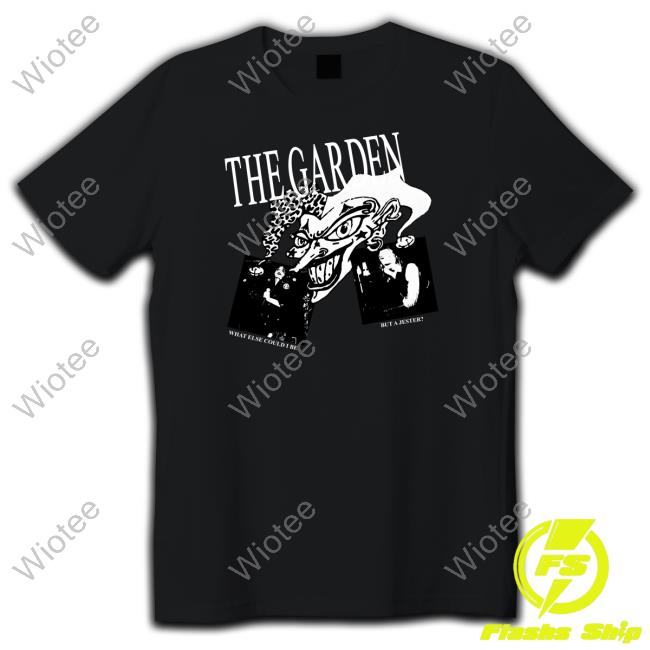 The Garden What Else Could I Be But A Jester Black Long Sleeve Shirt