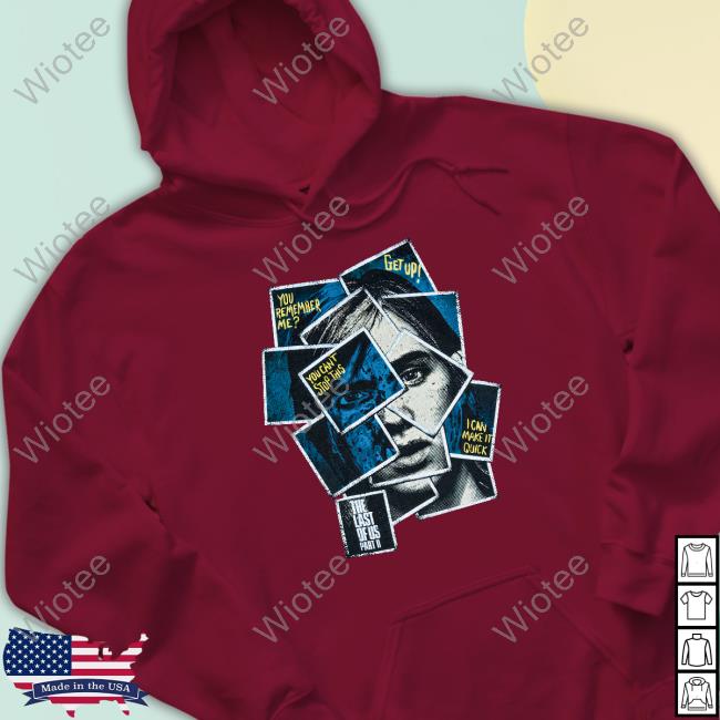 Official The Last Of Us Part Ii Ellie Collage T-Shirt Official The Last Of Us Part Ii Ellie Collage Shirt