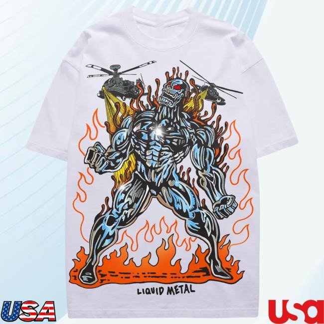 Warren Lotas Liquid Metal S/s Shirt Warren Lotas Shop
