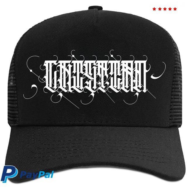 Official Chino Pacas Merch Store Chino Pacas Cristian Typeface Trucker Cap