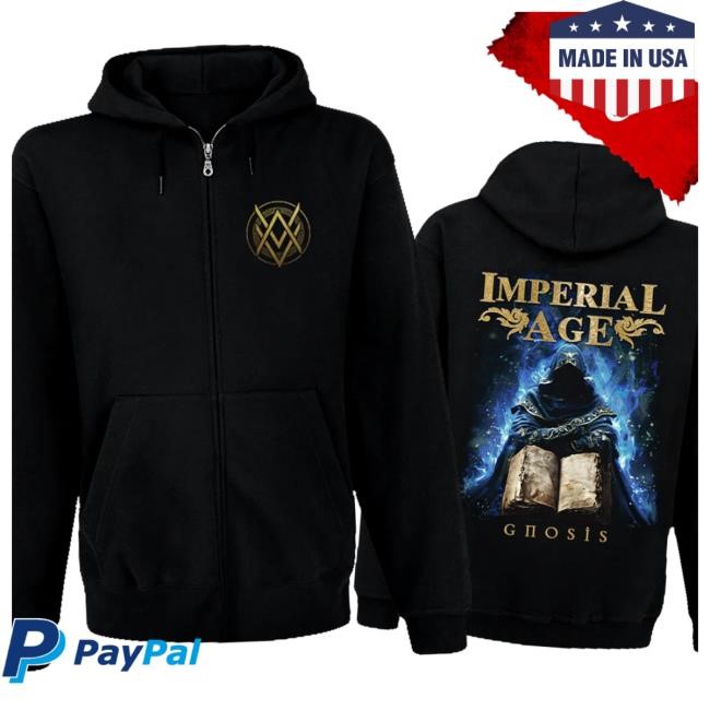 Official Imperial Age Merch Gnosis Zip Hooded Sweatshirt (Ltd 50) Official Imperial Age Gnosis Zip Pullover Hoodie (Ltd 50)