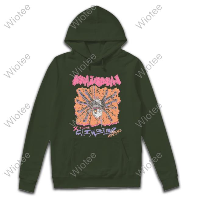 Brain Dead Equipment Climb Spider TShirt Brain Dead X-Treme Climbing Gear Shirt