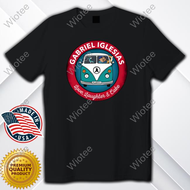 Official Gabriel Iglesias Love Laughter Cake Tee