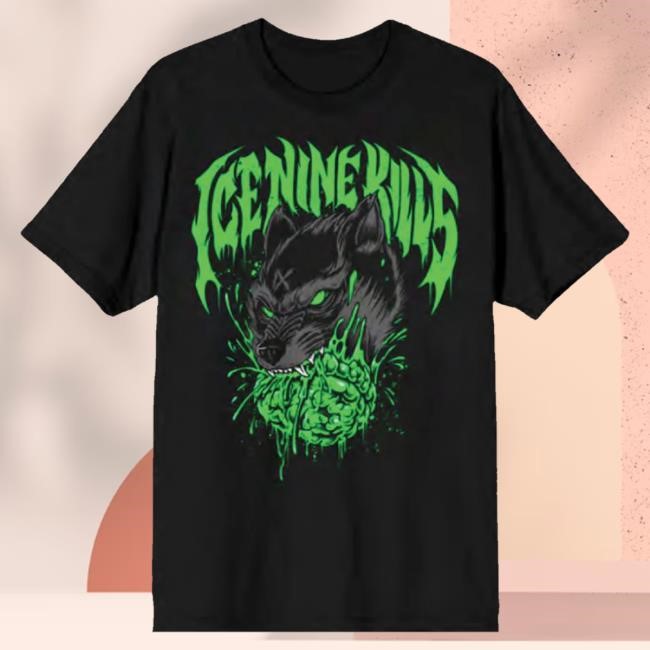 Official Ice Nine Kills Merch Store INK Wolf T-Shirts Ink Merch IceNineKills