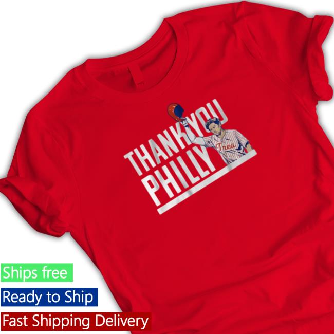 Trea Turner Thank You Philly Shirts
