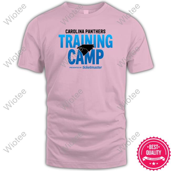 Official Carolina Panthers Training Camp T Shirts Official Carolina Panthers Training Camp Tee Shirt