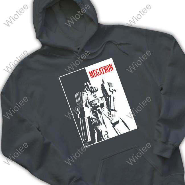 Official Megatron Transformers Scarface Tee Shirt Official Jongnic Bontemps Megatron Transformers Scarface Shirt