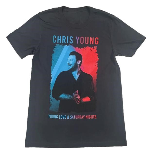 Chris Young Official Merch Store Young Love & Saturday Nights Grey Pullover Shirt Chris Young Clothing Shop Apparel
