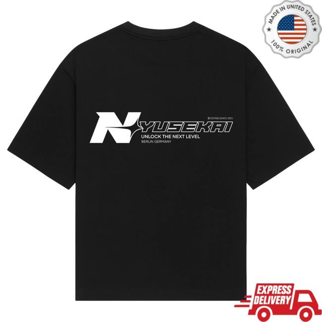 Nyusekai "Unlock The Next Level" Tshirt Nyusekai "Unlock The Next Level" Shirts