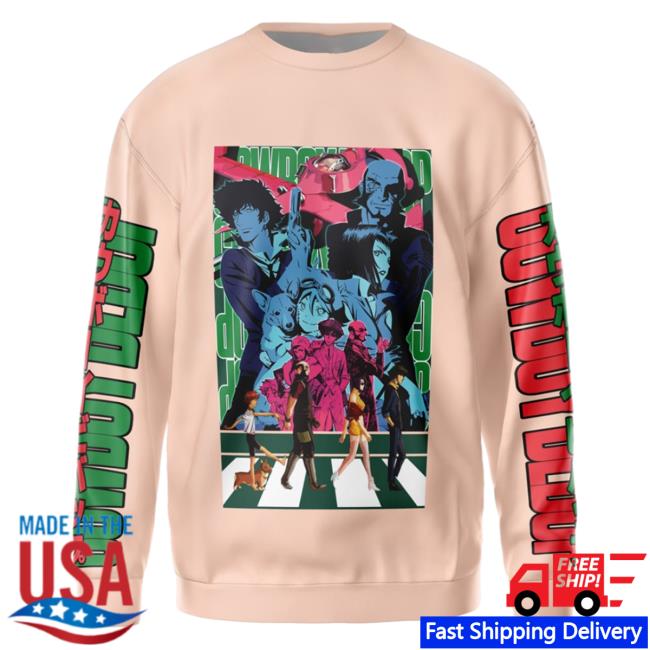 Official Anime Ape Clothing Cowboy Bebop Streetwear AOP Hoody 3D All Over Print Animeape