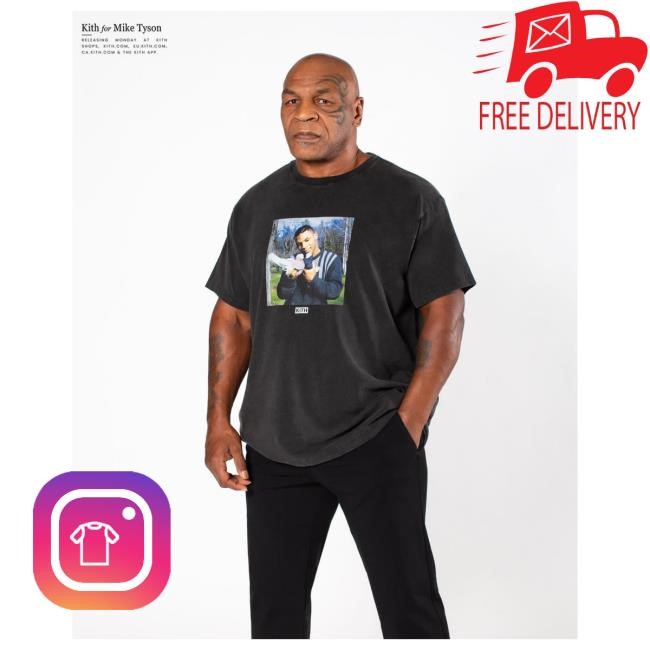Official Kith For Mike Tyson Vintage New Shirt Official Kith For Mike Tyson Vintage Top Shirt