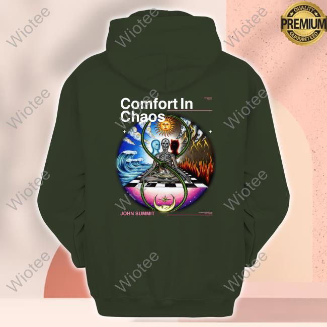 Official John Summit Comfort In Chaos T-Shirts John Summit Comfort In Chaos T-Shirt