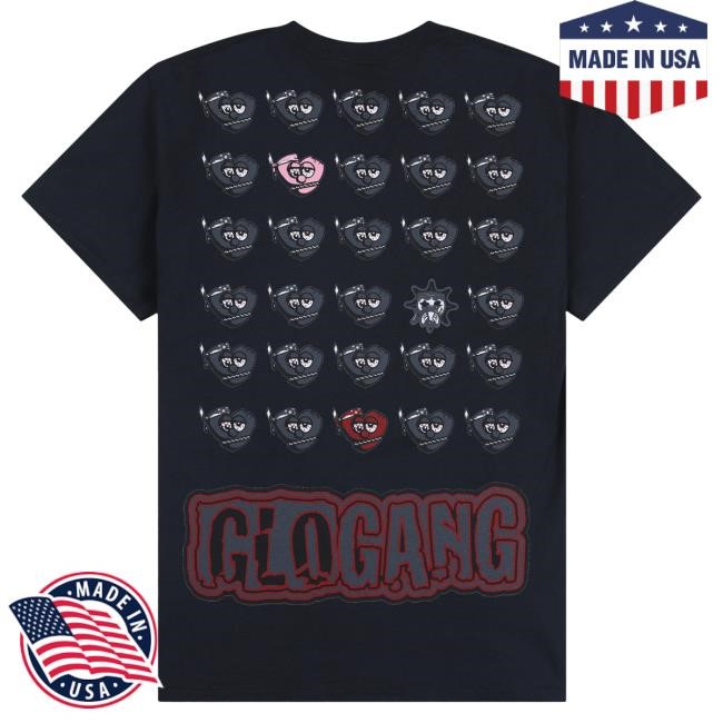 Official Glo Gang Merch Store Glo Gang Falling Thots Attractive Shirt (Black) GloGang Official Glo Gang Merch Store Glo Gang Falling Thots T-Shirt (Black) GloGang