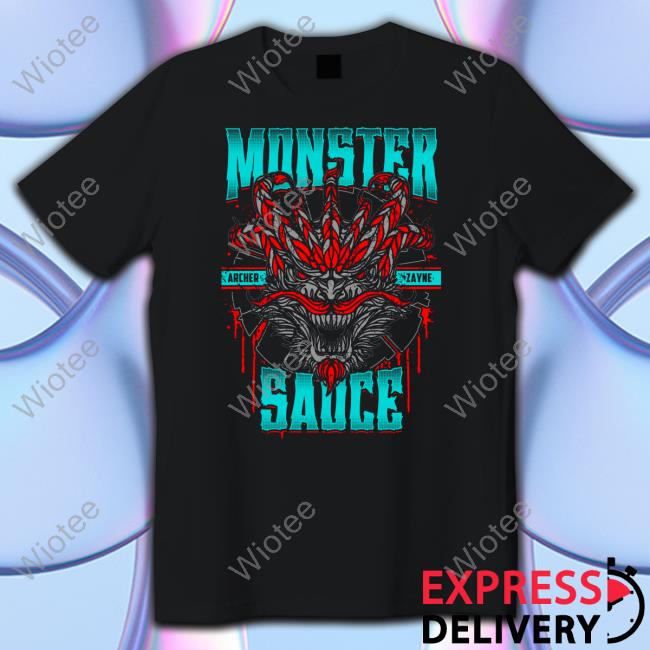 Official Pro Wrestling Tees Monster Sauce New Shirt