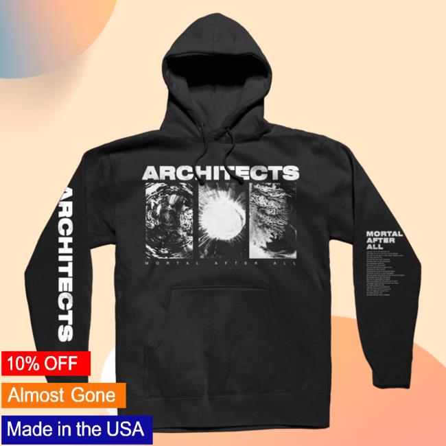 Official Kings Road Merch Store Architects Merch Store Shop Architects Mortal After All Sweatshirt (Black) KingsRoadMerch