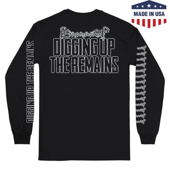 Official Reality Fade Merch Store Entorturement 'Digging Up The Remains' Long-Sleeve Official Reality Fade Merch Store Entorturement 'Digging Up The Remains' Long Sleeve T-Shirt
