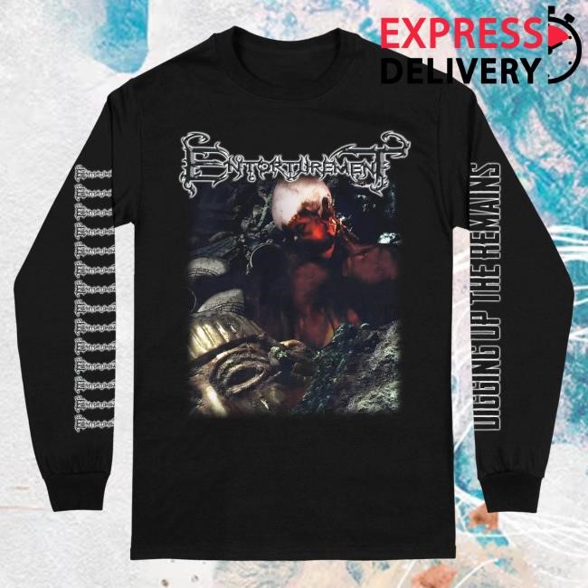 Official Reality Fade Merch Store Entorturement 'Digging Up The Remains' Long-Sleeve Official Reality Fade Merch Store Entorturement 'Digging Up The Remains' Long Sleeve Shirt