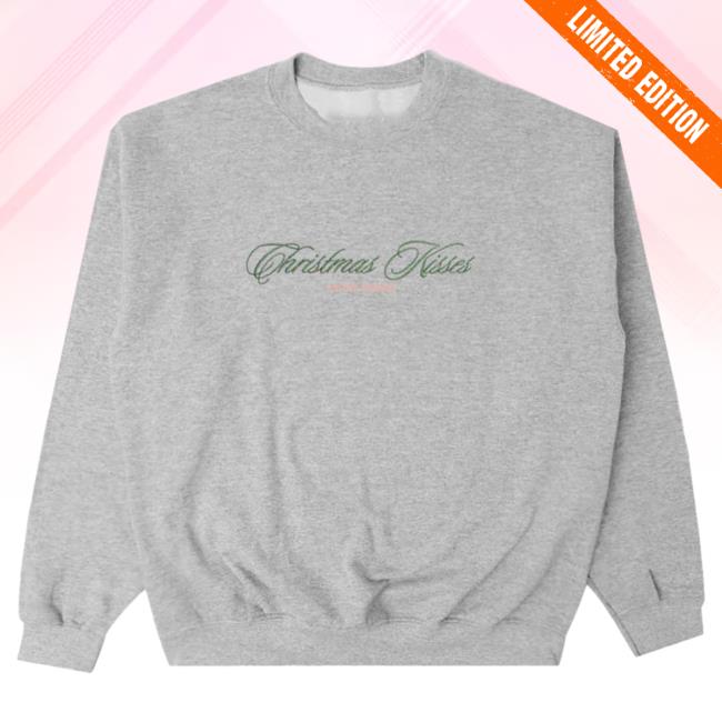 Official Ariana Grande Merch Store Ariana Grande Christmas Kisses Reindeer Hoody Ariana Grande Apparel Clothing Shop ArianaGrande