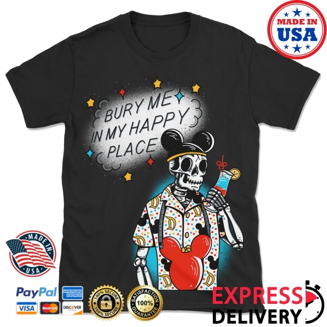 The Lost Bros Bury Me In My Happy Place Shirt The Lost Bros Merch