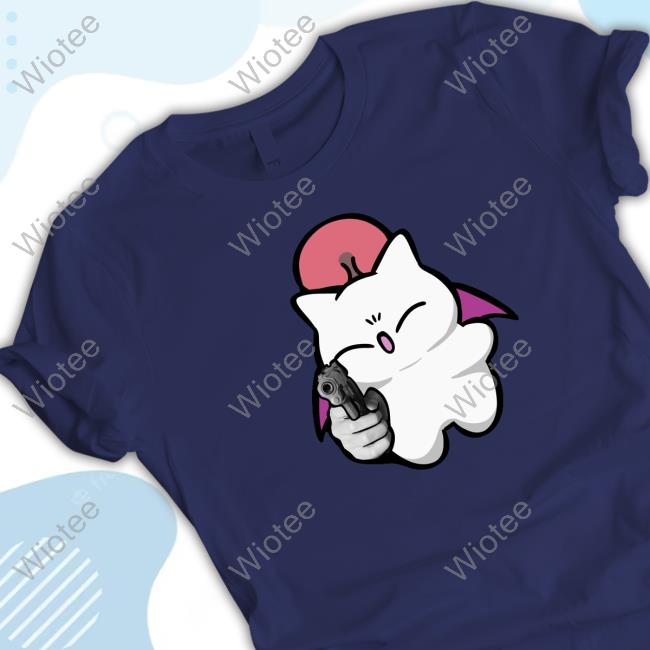 Official Gun Moogle T-Shirt Official Zepla Blizzcon Gun Moogle T Shirt
