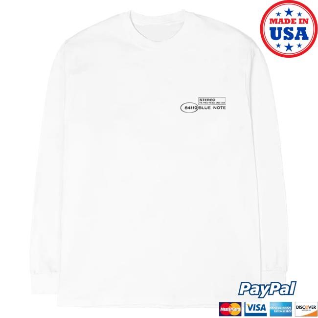 Official Blue Note Records Store Dexter Gordon - GO - 84112 (Serial Logo Series) LS Tee Official Blue Note Records Store Dexter Gordon - GO - 84112 (Serial Logo Series) Long Sleeve Tees