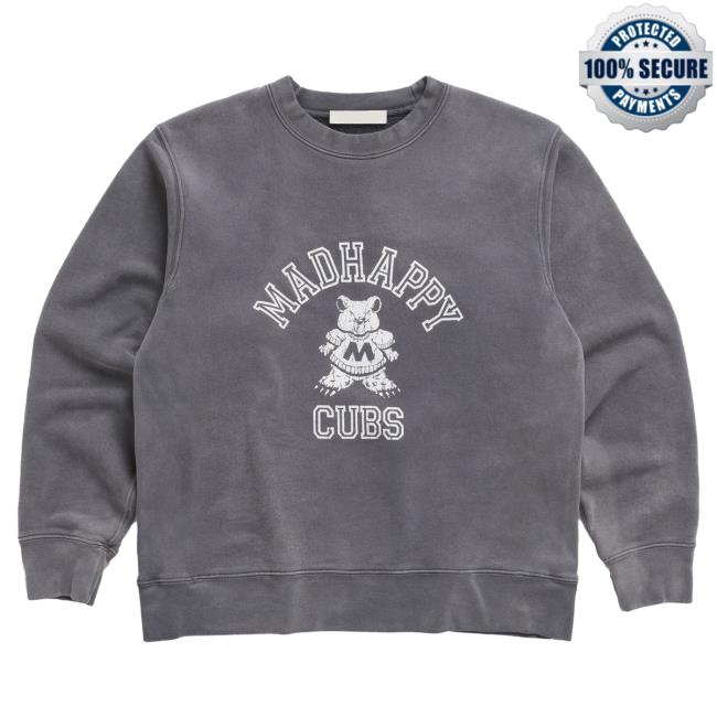 Official Madhappy Merch Store Cubs LS T Shirt Mad Happy Apparel Clothing Shop Madhappy Official Madhappy Merch Store Cubs Long Sleeve Hot Shirt Mad Happy Apparel Clothing Shop Madhappy
