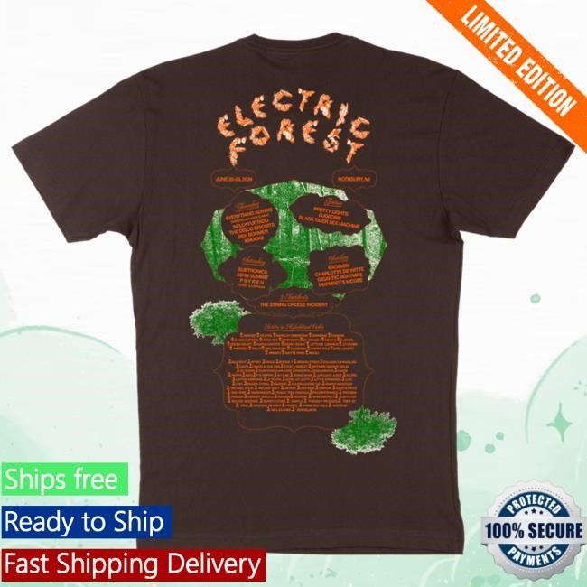 Official Electric Forest Merch Butterfly Effect T Shirt Official Electric Forest Merch Butterfly Effect T-Shirts