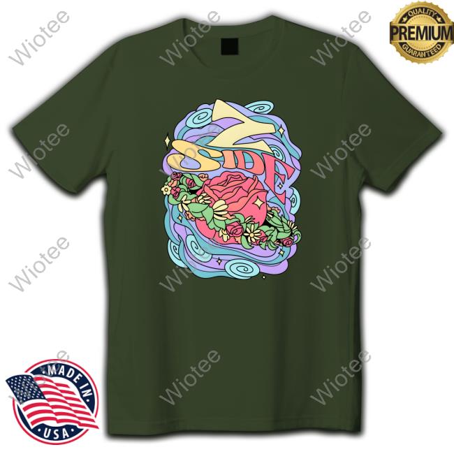 Z Side Rose Planet T-Shirt Z Side Rose Planet Hoodie
