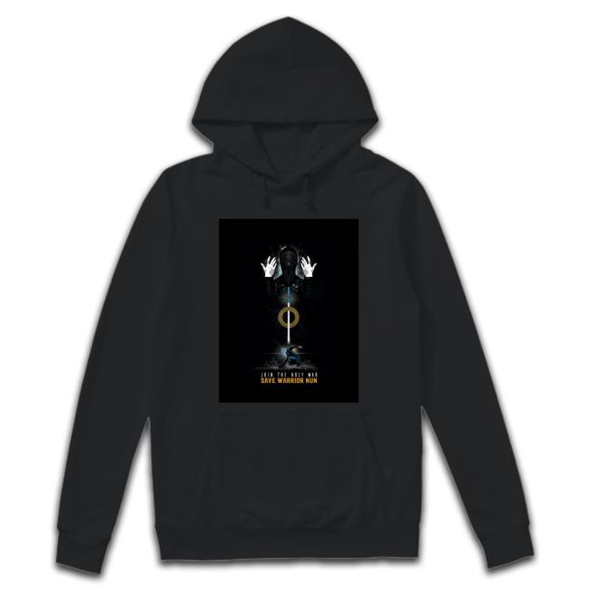 Hiredhandstudio Join the Holy War Save Warrior Nun T-Shirt Hiredhandstudio Join the Holy War Save Warrior Nun Tee