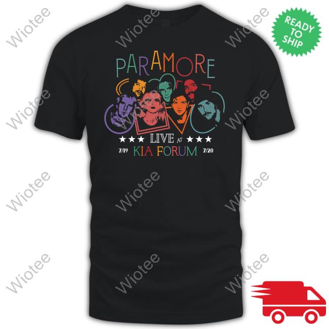Paramore Live At Kia Forum Shirt