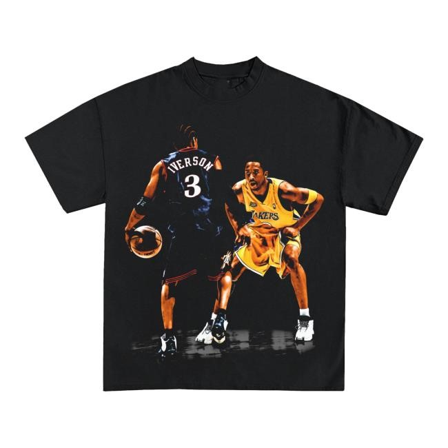Official Iverson Vs. Kobe Graphic Top Shirt