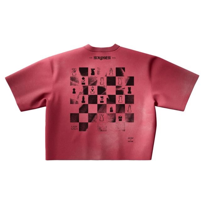 Lady Gaga Chessboard Shirts | Lady Gaga Merch Store Shop Official