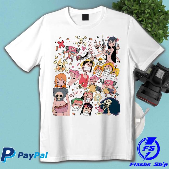 One Piece Shirt One Piece Crewneck Sweatshirt