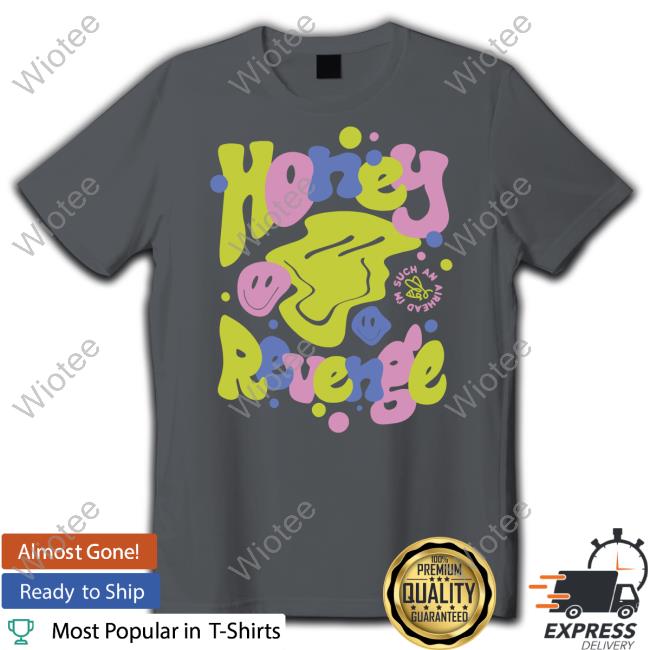 Honey Revenge Smiling Logo Shirt Official Honey Revenge Smiling Logo Tee